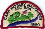 1964 Camp Rotary MacQueen 1964 Camp Rotary MacQueen
