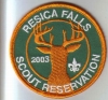 2003 Resica Falls Scout Reservation
