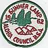 1962 Aloha Council Camps 1962 Aloha Council Camps